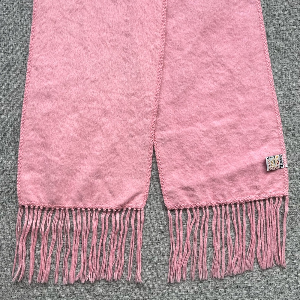 Pink Alpaca Scarf (Capchatex)